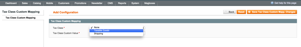 Magboxes Product Synchro Product Tax Vat Mapping