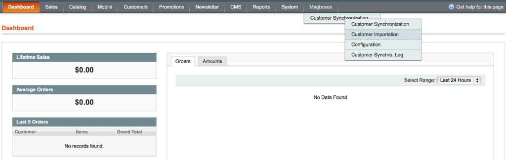 Magboxes Customer Synchronization - Importation